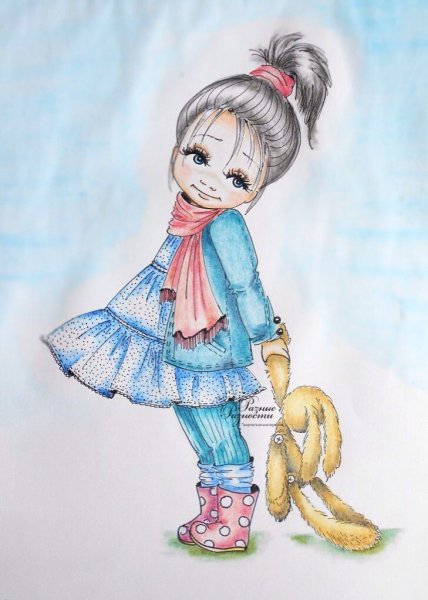 Рисовать куклу