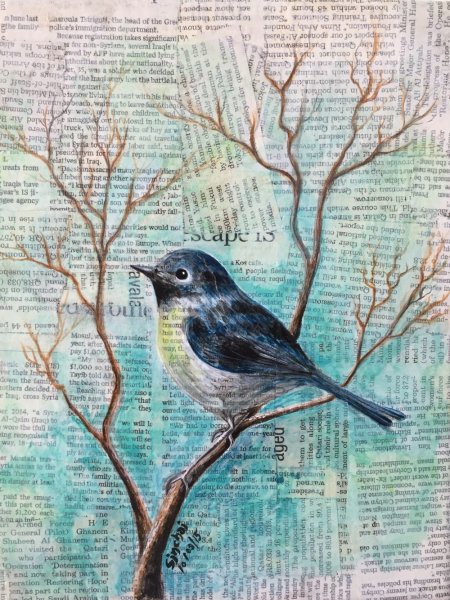 Птичка Loui Jover