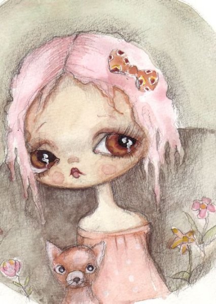 Акварельные куклы