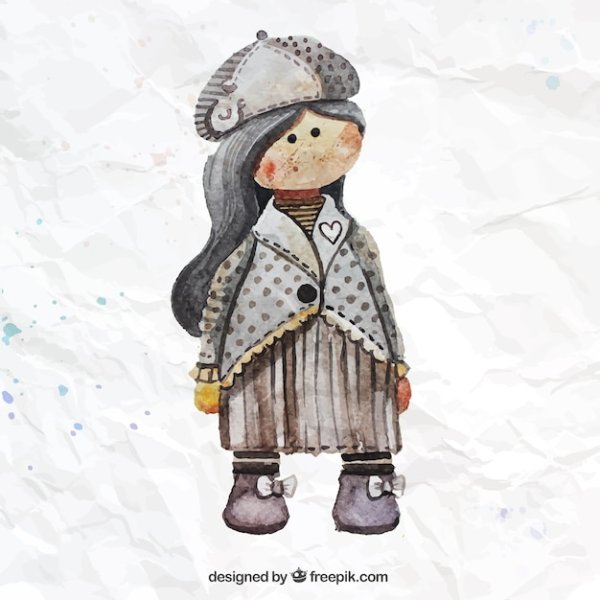 Акварельные куклы