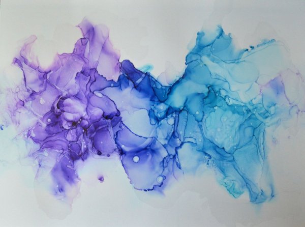 Акварельные разводы