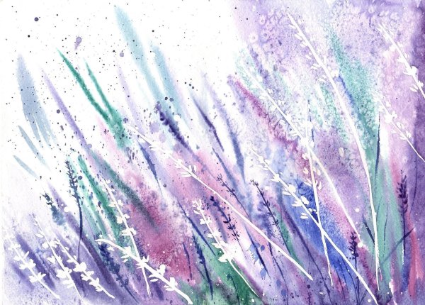 Акварельный фон