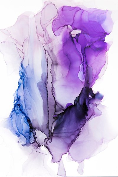 Акварель абстракция