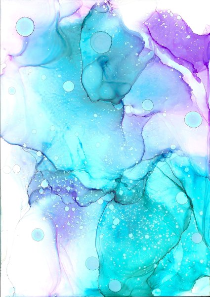 Акварельные разводы