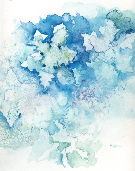 Акварельный фон