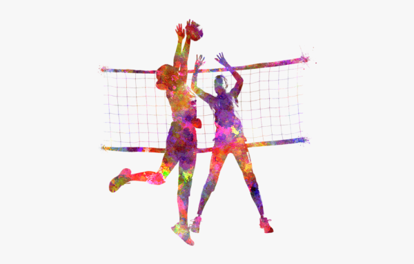 Волейбол абстракция