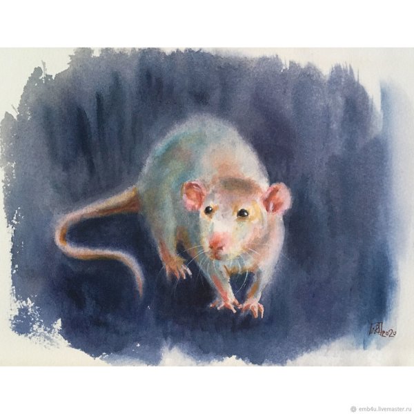 Мышь маслом