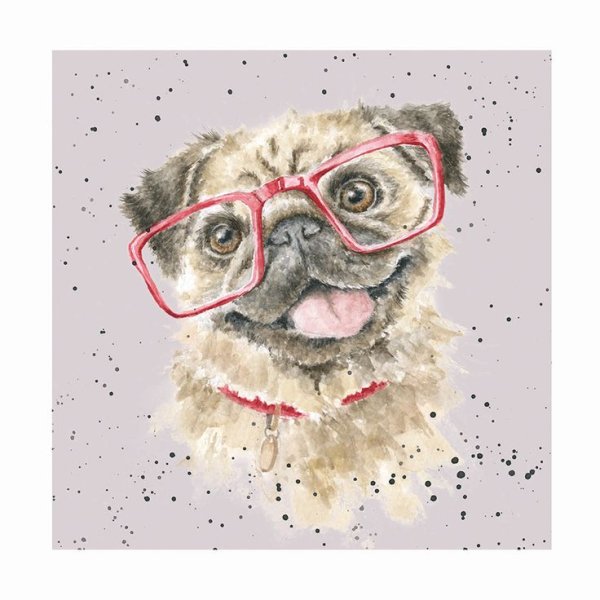 Акварельные открытки с собаками