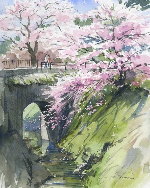 Корейский художник Namtaeksu