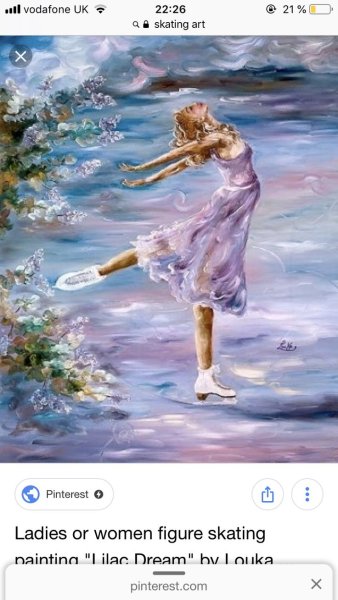 Фигурное катание рисунки акварель