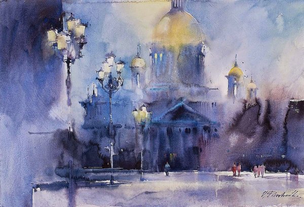 Виктория Пришедько акварель