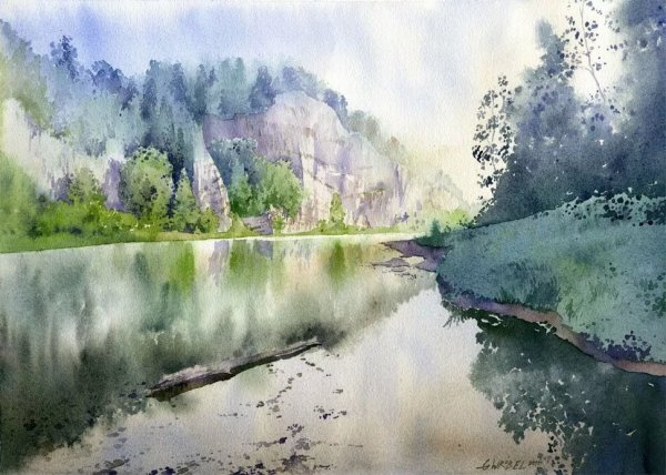 Гжегож Врубель акварель