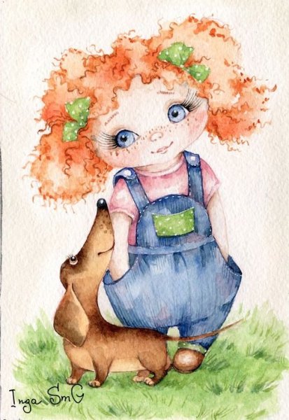 Иллюстратор Инга Измайлова