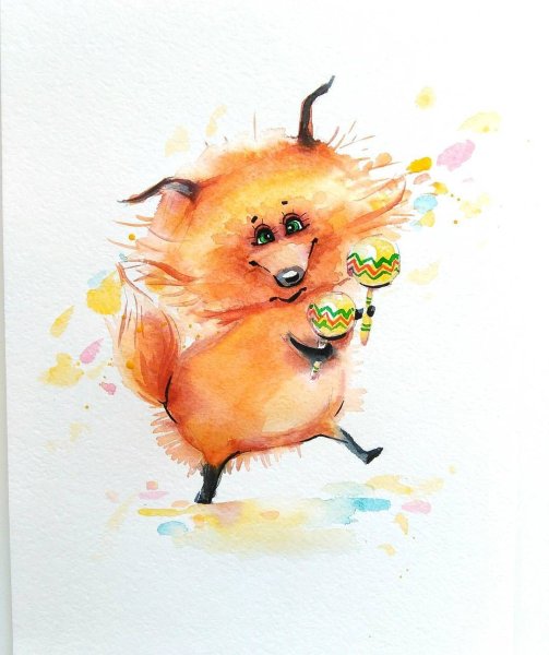 Художник Евгения Соловьева акварель