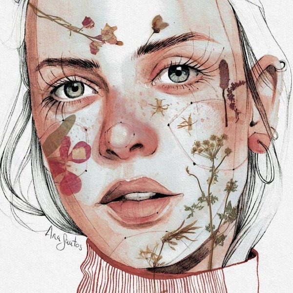 Леся Поплавская портреты