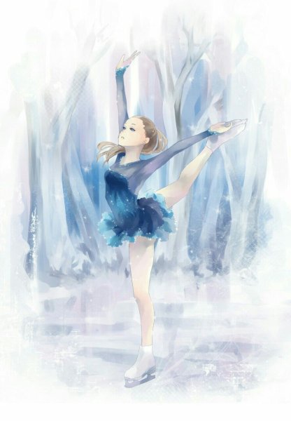 Юлия Липницкая фигуристка аниме