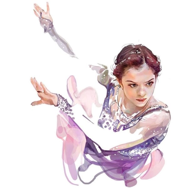 Фигурное катание рисунок