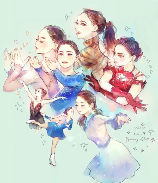 Натюрморт с коньками