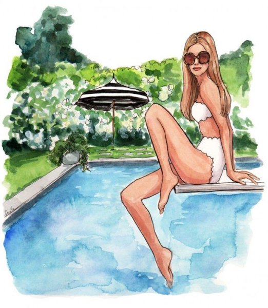 Модные иллюстрации Inslee Haynes