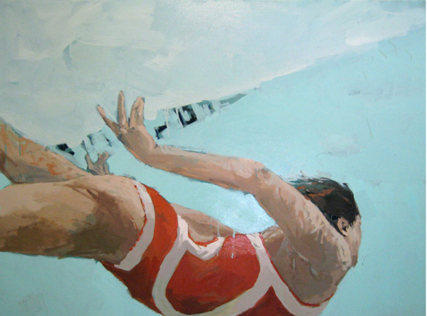 Художник Дейнека пловчихи