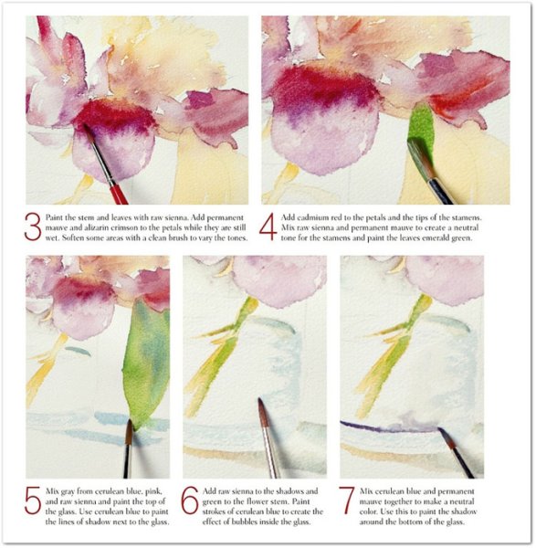 МК акварель для начинающих