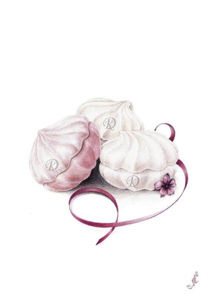 Зефир иллюстрация