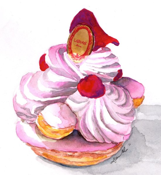 Акварельные сладости