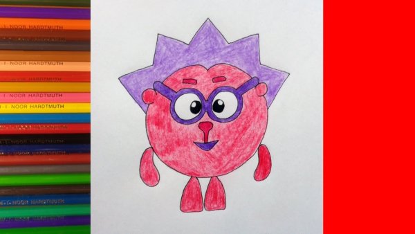 Простые рисунки разноцветные