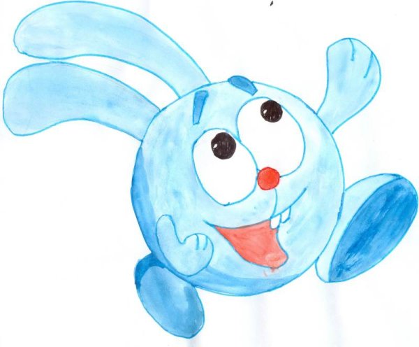 Смешарики рисунки для срисовки