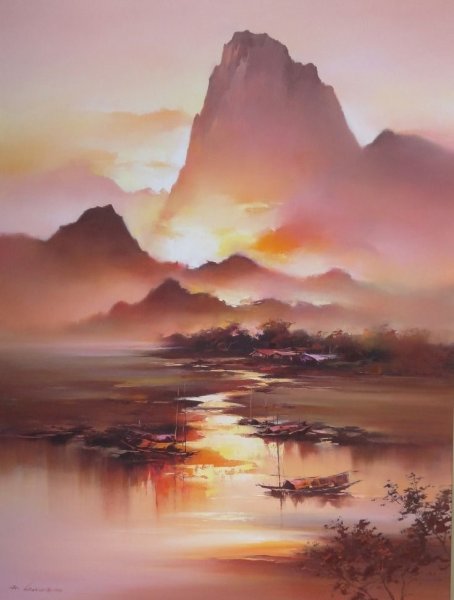 Живопись Кен Хонг Леунг