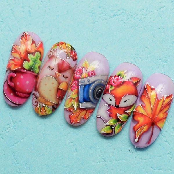 Рисование на ногтях для начинающих