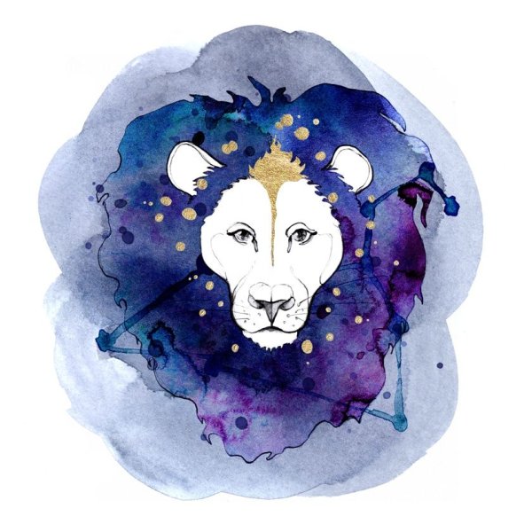 Акварельные знаки зодиака