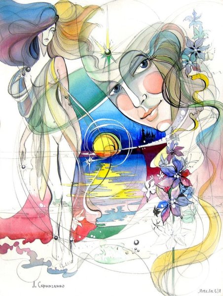 Скрипченко Людмила художник Графика