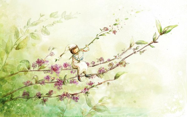 Нежные иллюстрации