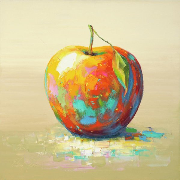 Интерьерная живопись фрукты