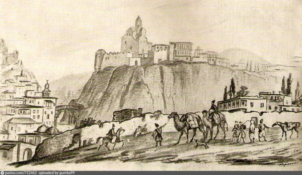 М Ю Лермонтов вид Пятигорска