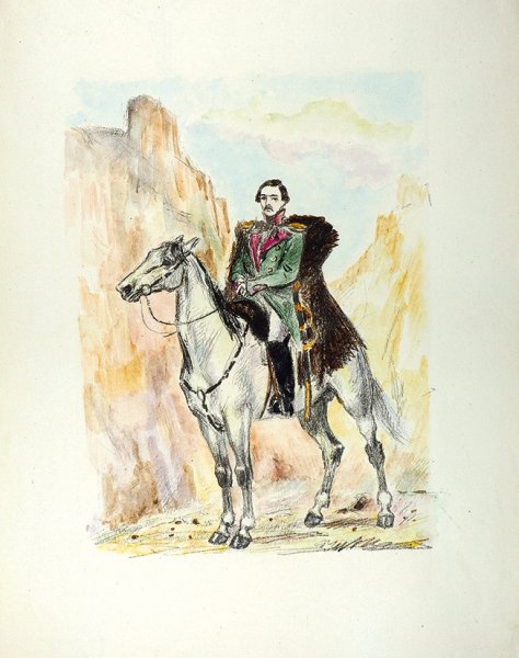 Михаил Лермонтов — дереву