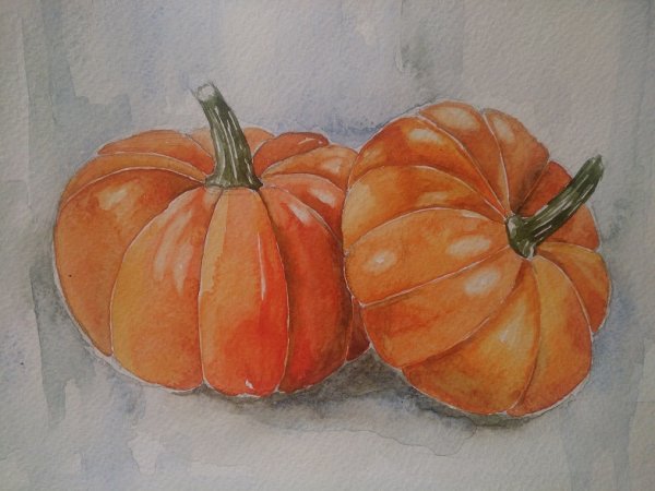 Тыква гуашью