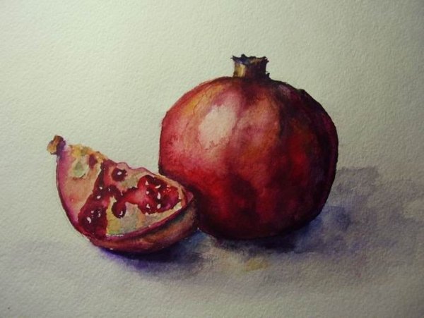 Гранат лессировка