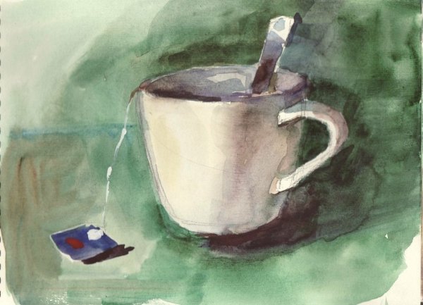 Этюды акварелью