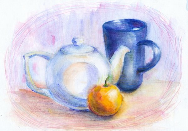 Рисование натюрморта