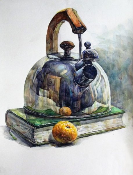 Натюрморт акварелью