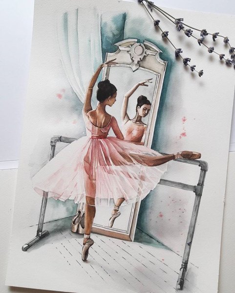Акварельные танцовщицы