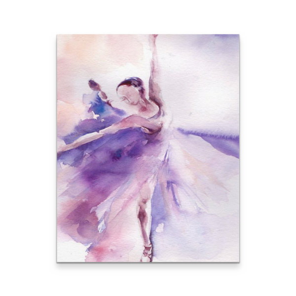 Акварельная балерина