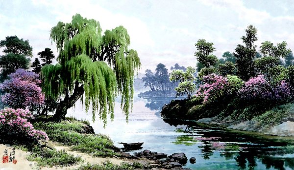 Сансуй Пейзажная живопись Японии