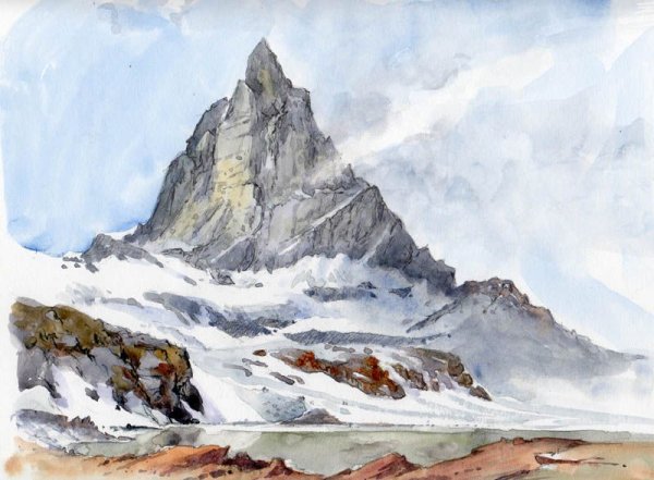 David Bellamy Watercolour