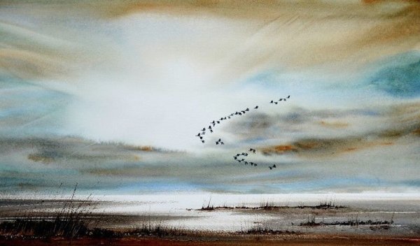 Кейт Нэш акварель