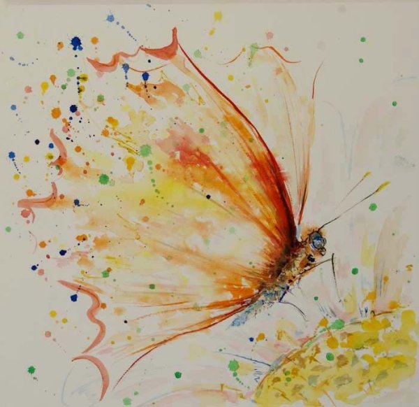 Бабочка арт