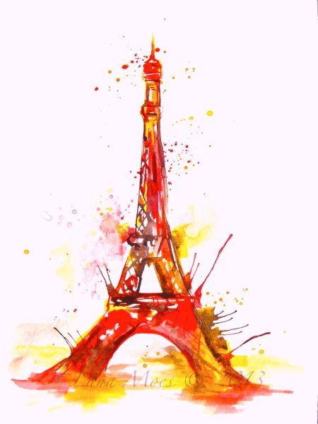 Эльфивая башня рисунок