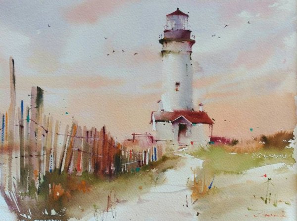 Blanca Alvarez акварель